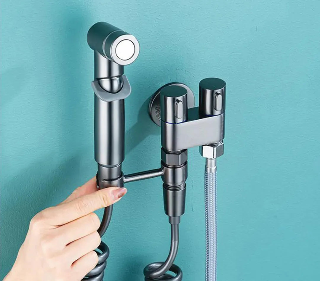 Komplettset Hygienedusche mit Abzweig für Spülkasten