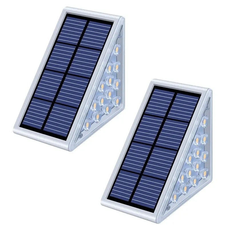 LED-Solarlicht-Set für Außentreppen, Wasserdicht - StepGlow