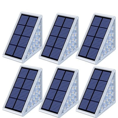 LED-Solarlicht-Set für Außentreppen, Wasserdicht - StepGlow