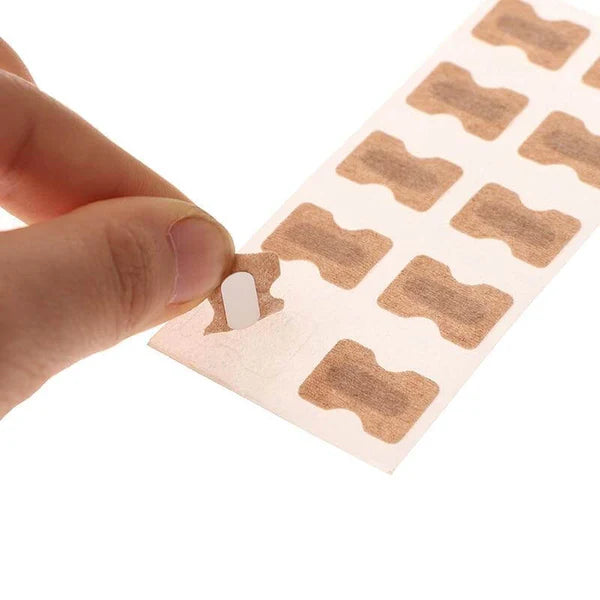 Set mit 100 Pflastern für Eingewachsene Zehennägel