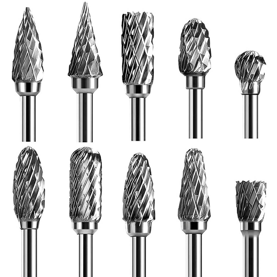 10er-Set Rotationsfräser