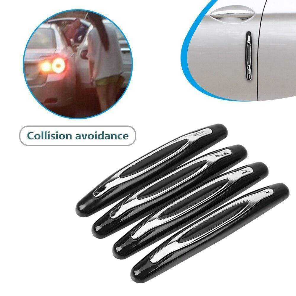 Set mit 4 Anti-Kollisions-Schutzstreifen für Autos