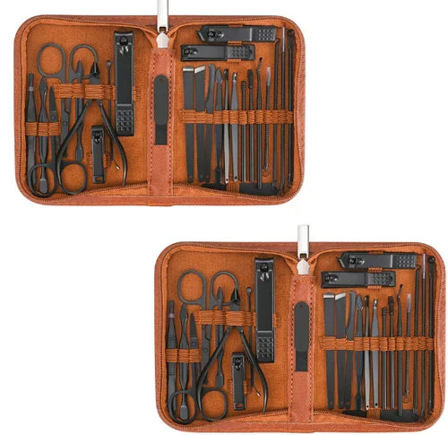 Professionelles Herren-Maniküre-Set aus Edelstahl