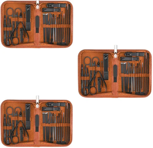 Professionelles Herren-Maniküre-Set aus Edelstahl