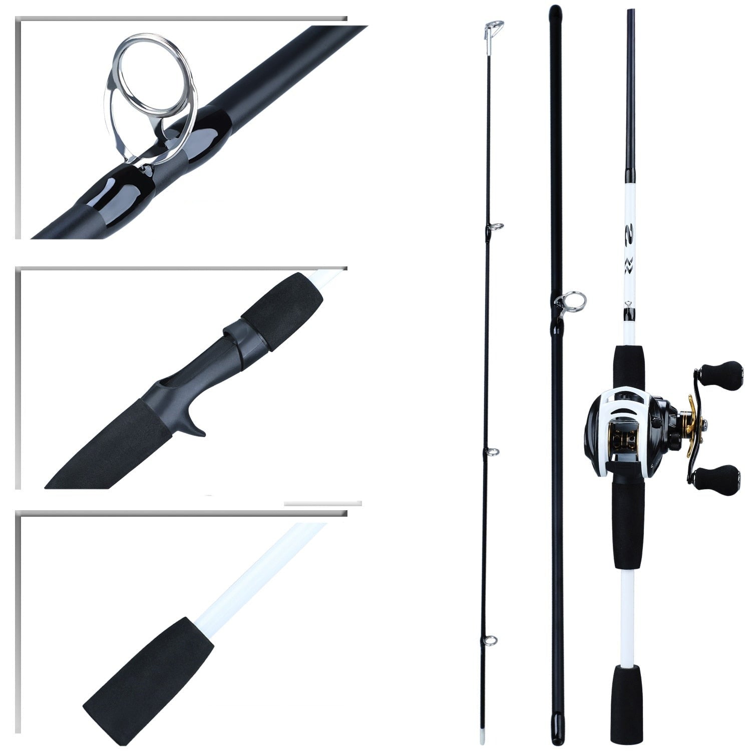 Angelset Premium-Rolle 10 Kugellager + Premium-Rute