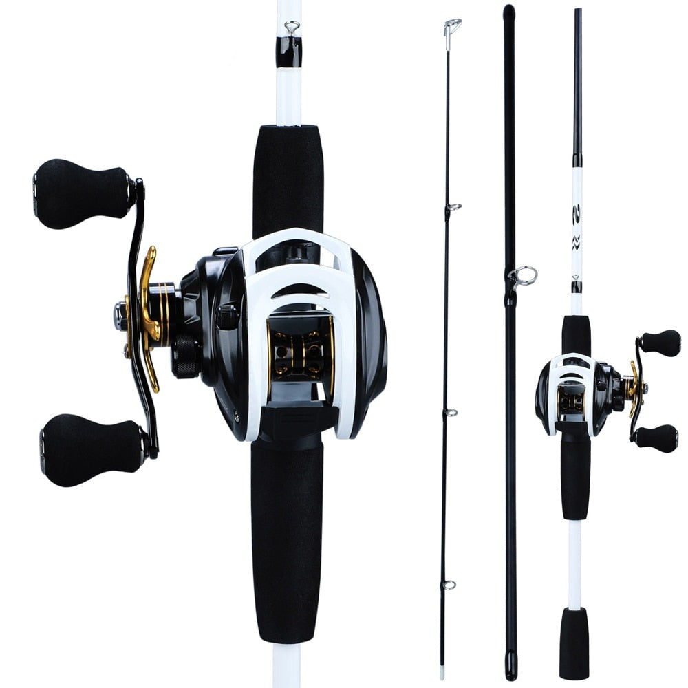 Angelset Premium-Rolle 10 Kugellager + Premium-Rute