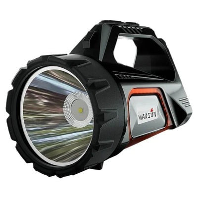 Wiederaufladbare Solar-Taschenlampe mit Integrierter Powerbank