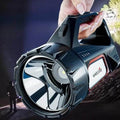 Wiederaufladbare Solar-Taschenlampe mit Integrierter Powerbank