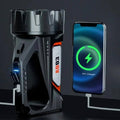 Wiederaufladbare Solar-Taschenlampe mit Integrierter Powerbank