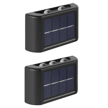 LED-Solar-Wandleuchte für Außen, Wasserdicht - SunBright