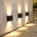 LED-Solar-Wandleuchte für Außen, Wasserdicht - SunBright