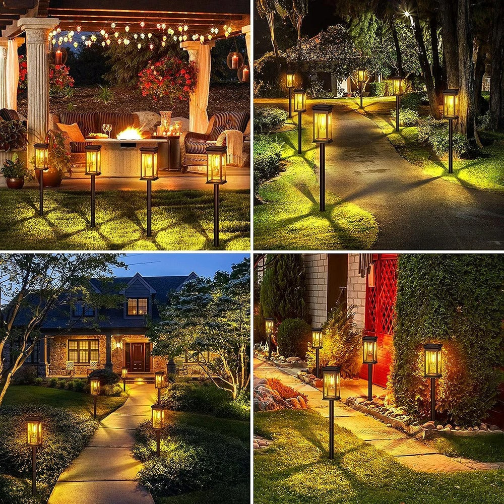 Wasserdichte LED-Solarleuchte für den Garten - SolarShine