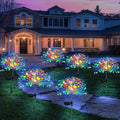 LED-Solarleuchte Feuerwerk für den Garten