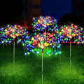 LED-Solarleuchte Feuerwerk für den Garten