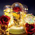 Ewige Rosen-Lampe in Glaskuppel - BloomLight