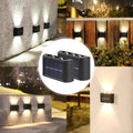 Wasserdichte Solar-Wandleuchte - WallBright