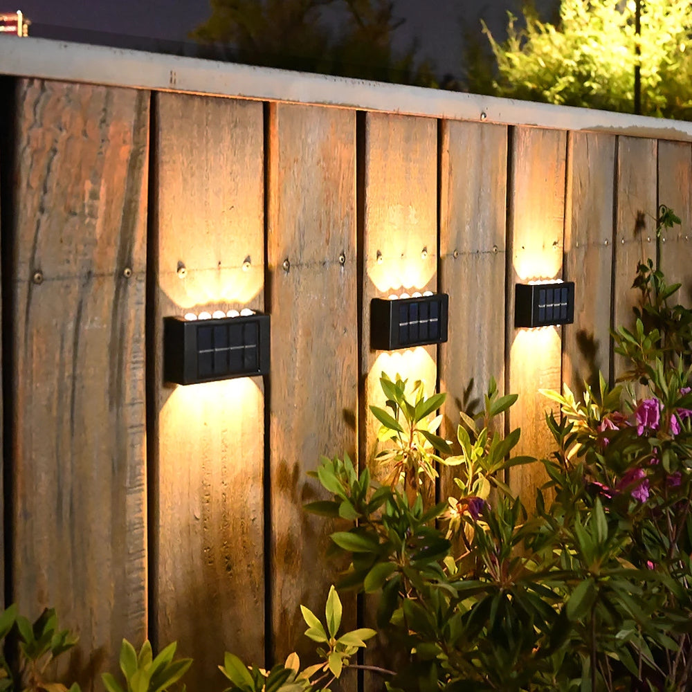 Wasserdichte Solar-Wandleuchte - WallBright