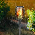 LED-Solar-Fackellampe Wasserdicht - FireGlow