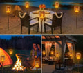 LED-Solar-Fackellampe Wasserdicht - FireGlow