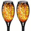 LED-Solar-Fackellampe Wasserdicht - FireGlow