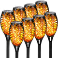 LED-Solar-Fackellampe Wasserdicht - FireGlow