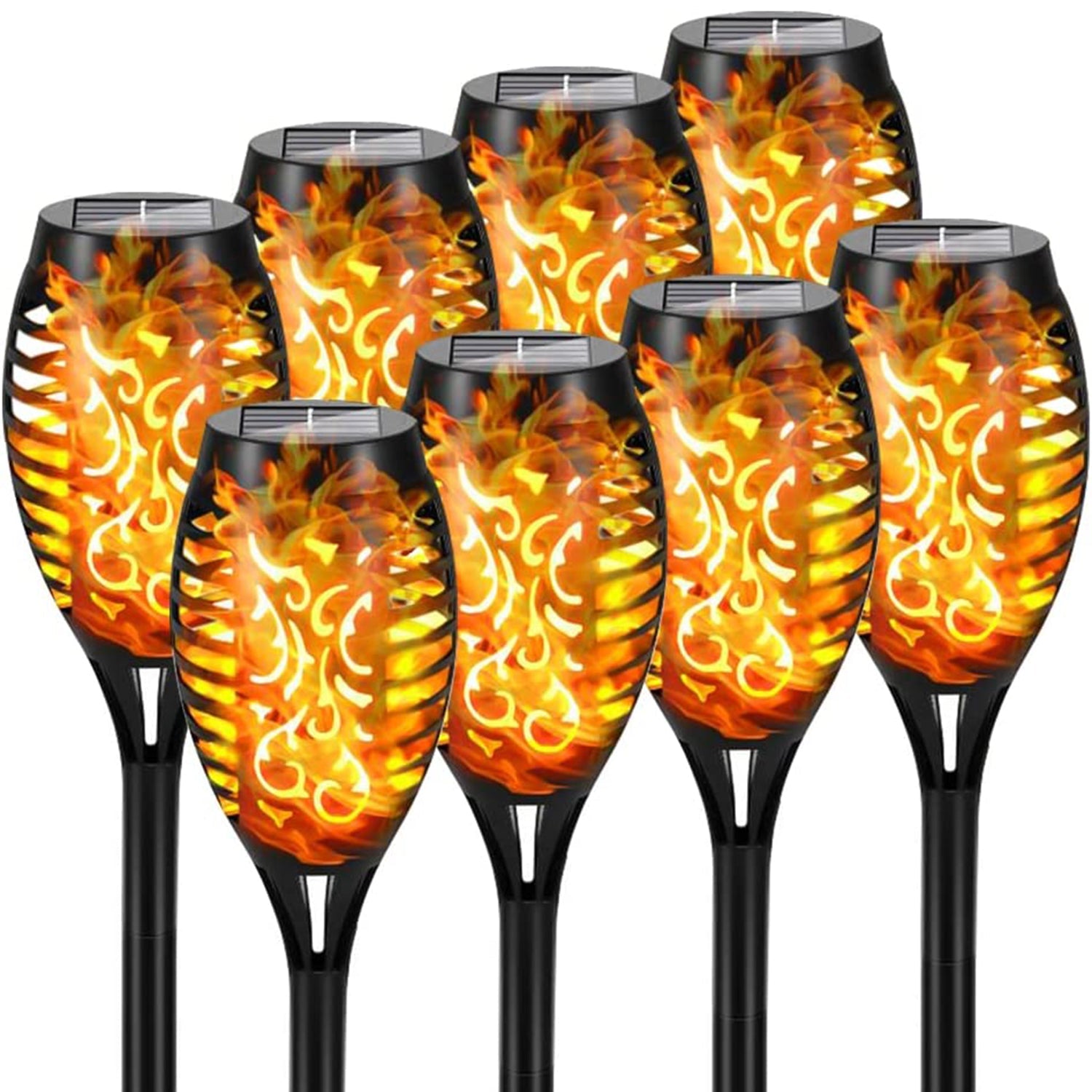 LED-Solar-Fackellampe Wasserdicht - FireGlow