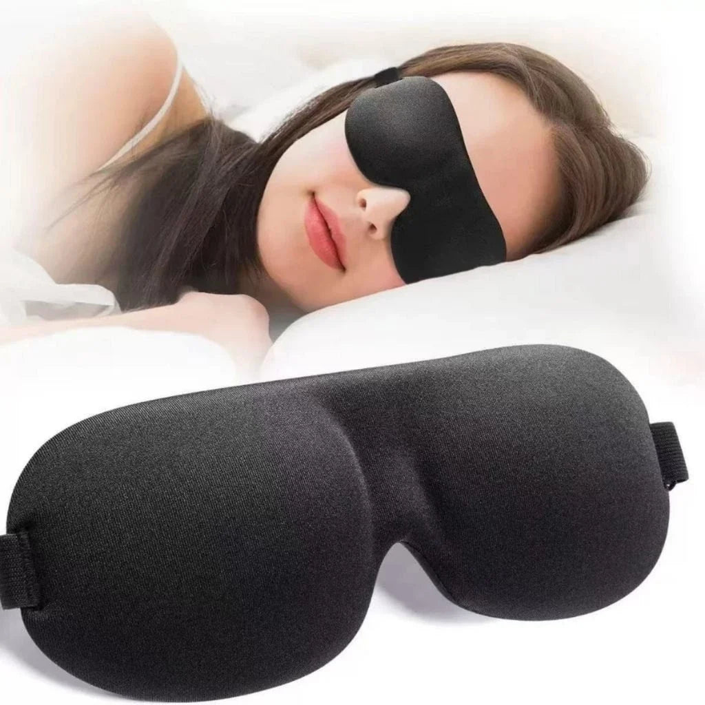 Anatomische 3D-Schlafmaske mit druckfreiem Schaumstoff