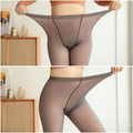 Thermo-Strumpfhose Damen Plus Size wollgefüttert