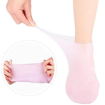 Damen-Silikonsocken zur Feuchtigkeitspflege für Füße und Ferse