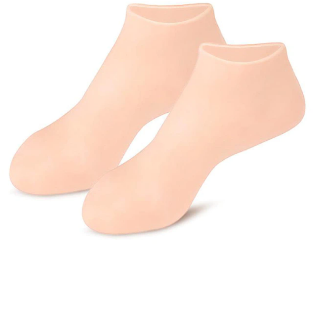 Damen-Silikonsocken zur Feuchtigkeitspflege für Füße und Ferse