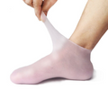 Damen-Silikonsocken zur Feuchtigkeitspflege für Füße und Ferse