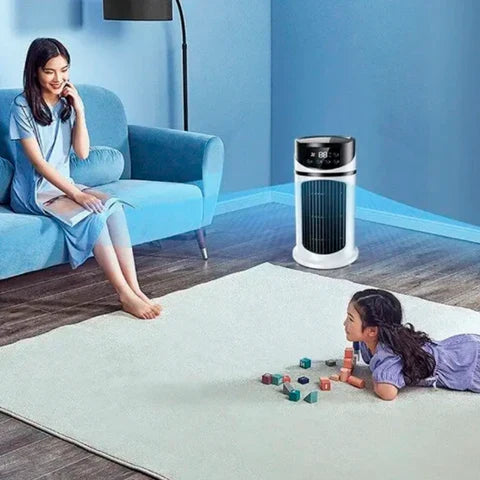Tragbare Mini-Klimaanlage mit Luftbefeuchter - AirFrost