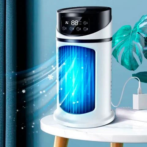 Tragbare Mini-Klimaanlage mit Luftbefeuchter - AirFrost