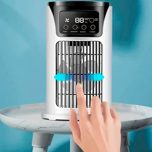 Tragbare Mini-Klimaanlage mit Luftbefeuchter - AirFrost
