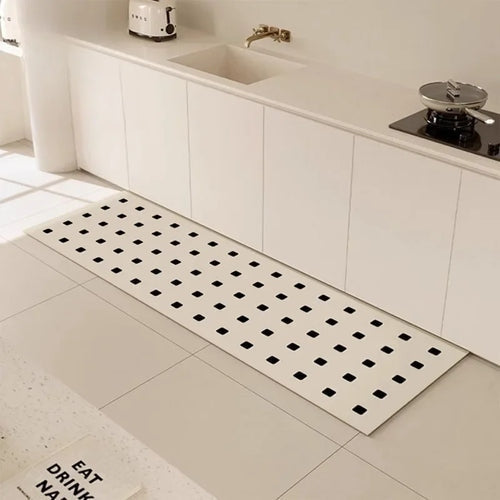 Küchenmatte im minimalistischen Stil