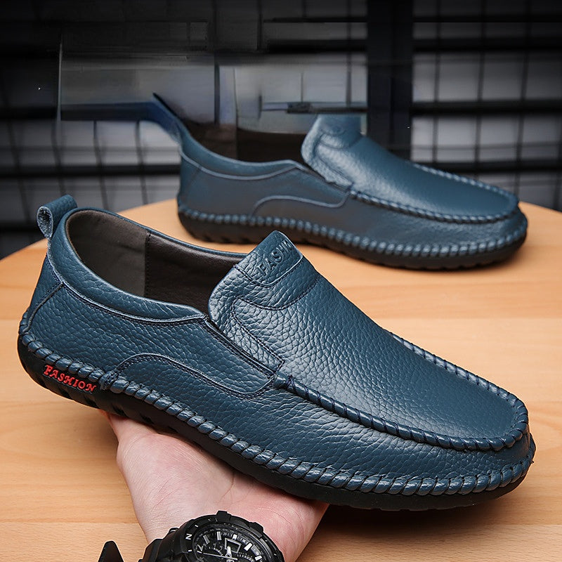Rutschfester Herren-Ledermokassin - ClassLine
