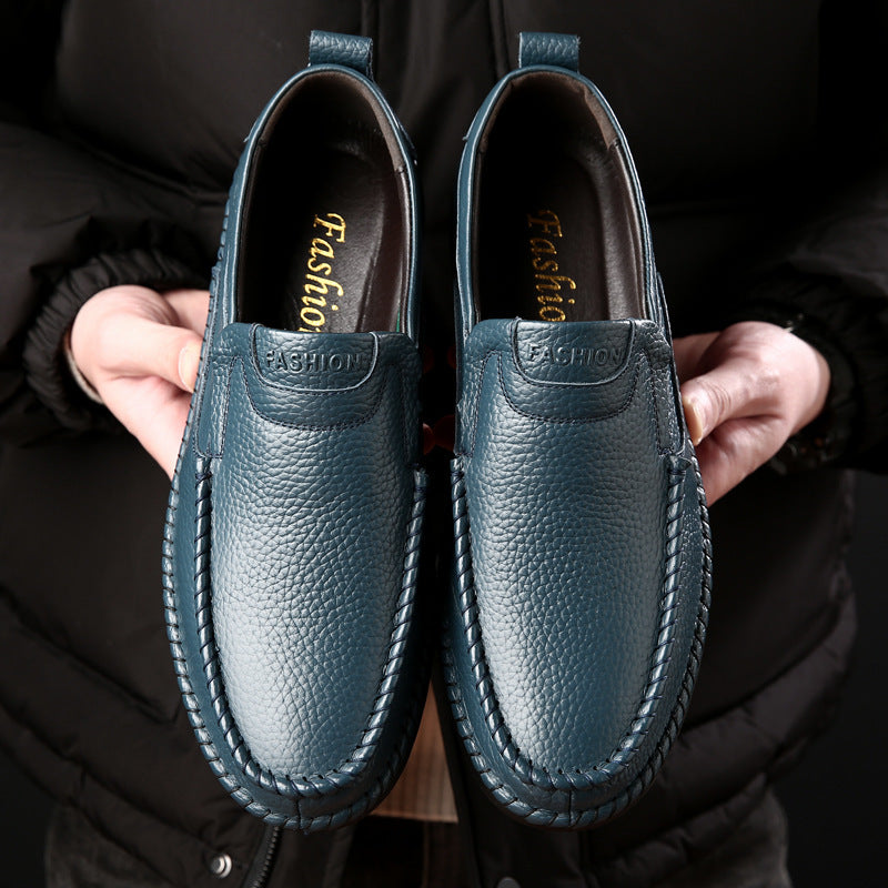 Rutschfester Herren-Ledermokassin - ClassLine