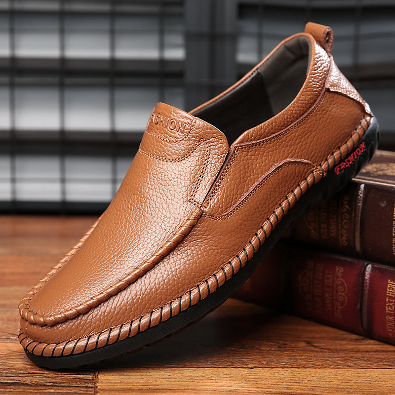 Rutschfester Herren-Ledermokassin - ClassLine