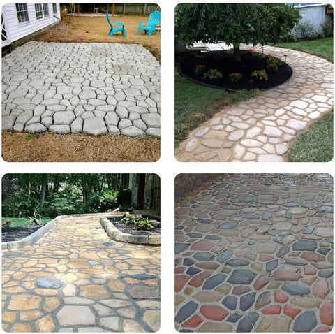 Pflasterform für die Gartendekoration