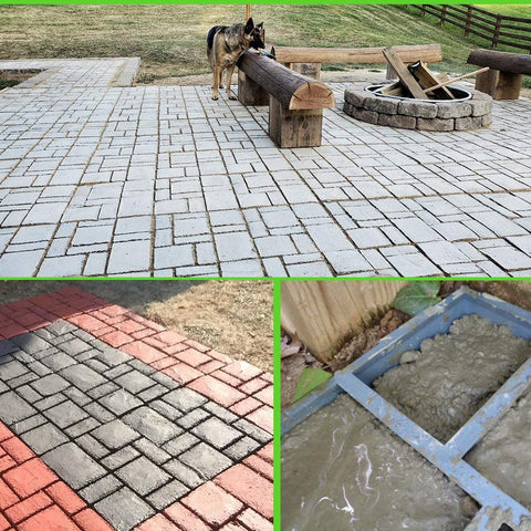 Pflasterform für die Gartendekoration