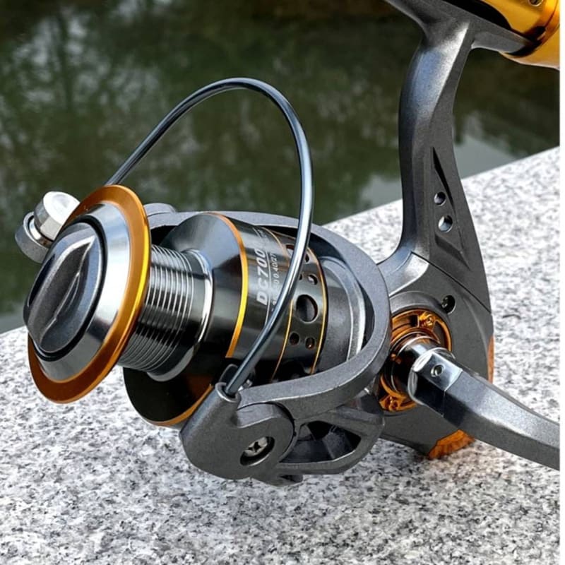 Professionelle Angelrolle Drag 12kg mit 13 Kugellagern