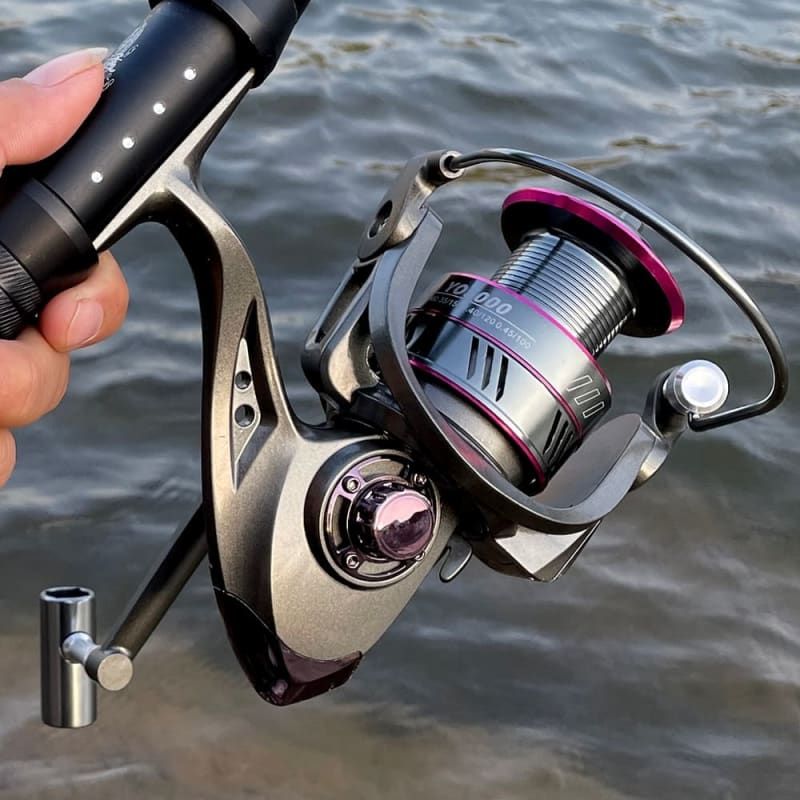 Professionelle Angelrolle Drag 12kg mit 13 Kugellagern