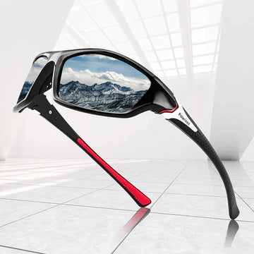 Polarisierte Sport-Sonnenbrille mit Blendschutz