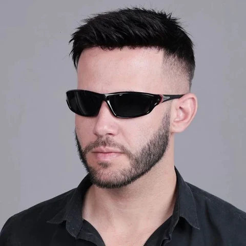 Polarisierte Sport-Sonnenbrille mit Blendschutz