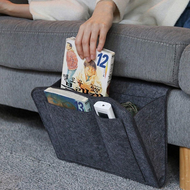 Seitlicher Organizer für Bett und Sofa