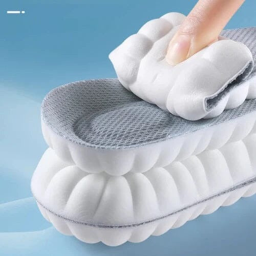 Ergonomische 4D-Einlegesohle Unisex, Stoßdämpfend, Atmungsaktiv