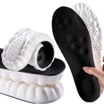Ergonomische 4D-Einlegesohle Unisex, Stoßdämpfend, Atmungsaktiv