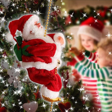 Musikalischer Kletternder Weihnachtsmann