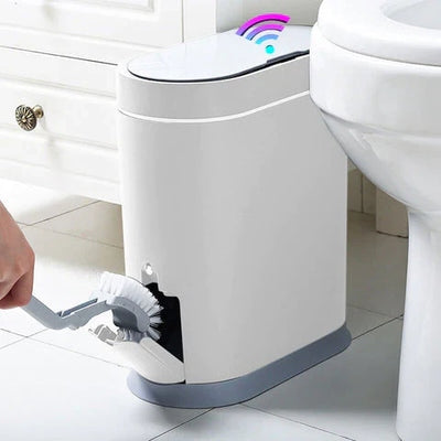 Automatischer intelligenter Mülleimer mit integrierter Reinigungsbürste