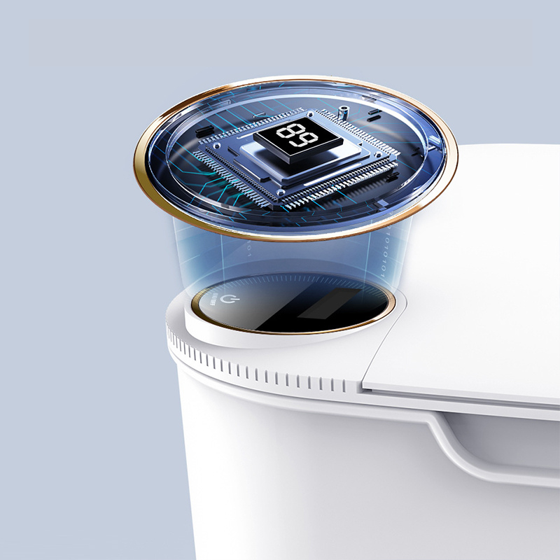 Intelligenter Mülleimer mit wiederaufladbarem automatischem Sensor